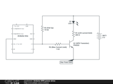 Arduino NPN power drive