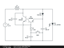 Joule Thief Timer