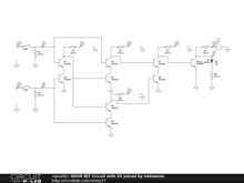 XNOR BJT Circuit with 5V joined by netnames