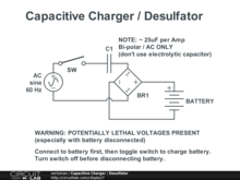 Capacitive Charger / Desulfator