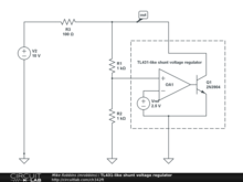 TL431-like shunt voltage regulator