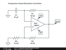 Comparator-based Relaxation Oscillator