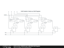 EE2310 Lab 3 4-Bit PISO Shift Register