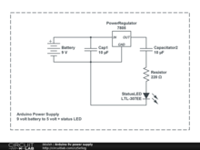 Arduino 9v power supply