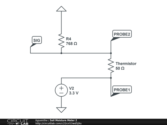 Circuit Diagram Of Soil Moisture Meter