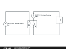 Drill Control over relay