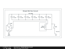 Simple Rail Gun Curcuit