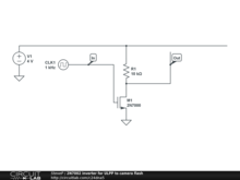 2N7002  inverter for ULPP to camera flash