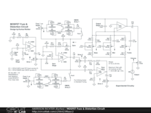 MOSFET Fuzz & Distortion Circuit