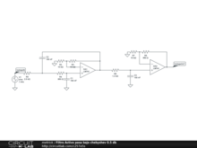 Filtro Activo pasa bajo chebyshev 0.5 db