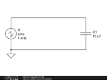 Capacitor circuit