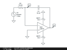 circuito con condensador