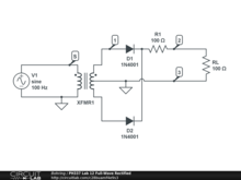 PH337 Lab 12 Full-Wave Rectified