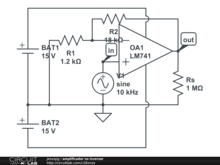 amplificador no inversor