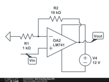 Non-Inverting Amp (HF)