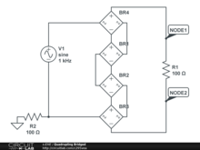 Quadrupling Bridged