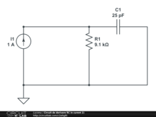 Circuit de derivare RC in curent 2)