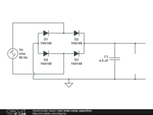 rect onda comp capacitivo