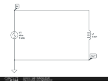 Lab 3 Inductor circuit