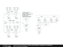 Circuit Lab Wind/Solar Charging for 8 Batteries