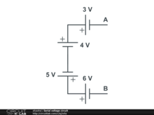 Serial voltage circuit