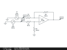 Differential op-amp