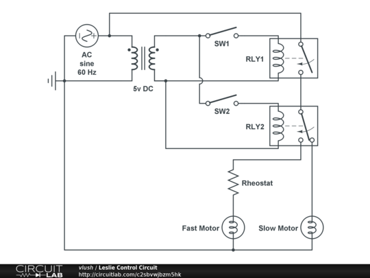Leslie Control Circuit - CircuitLab