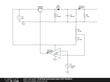inverting buck-boost pmos with feedback