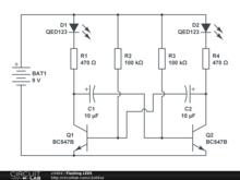 Flashing LEDS