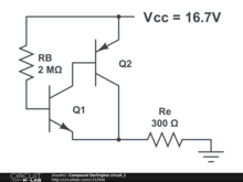 Compound Darlington circuit_1