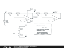 parameterised opamp gain sweep 01