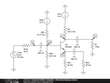 Common Emitter Complete - third base-biasing scheme