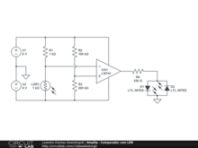 AmpOp - Comparador com LDR