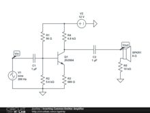 Inverting Common-Emitter Amplifier