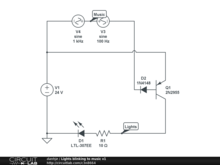 Lights blinking to music v1