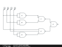 Circuit 2 porte NAND