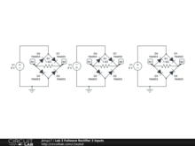 Lab 3 Fullwave Rectifier 3 Inputs
