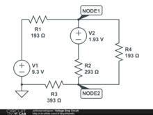Voltage Drop Circuit