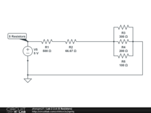Lab 2 2.4 (5 Resistors)