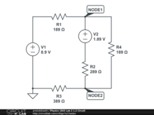 Physics 1E03 Lab 2 1.2 Circuit