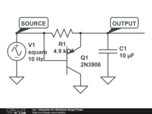 Integrator for HC-SR04 UltraSonic Range Finder