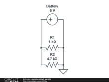 resistive circuit parallel