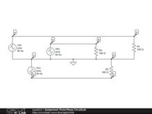 Assignment Three-Phase CIrcuitLab