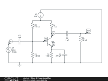 Class A Power Amplifier
