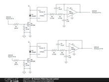 IR Sensors Filterring and control