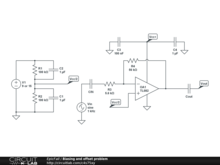 Biasing and offset problem