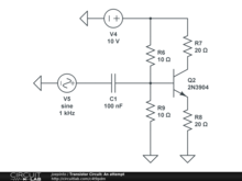 Transistor Circuit: An attempt