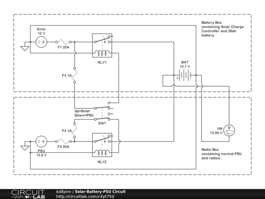 Solar-Battery-PSU Circuit - CircuitLab