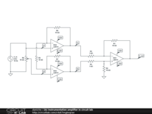 1b) Instrumentation amplifier in circuit lab