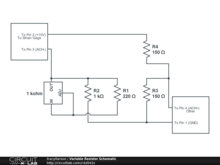 Variable Resistor Schematic